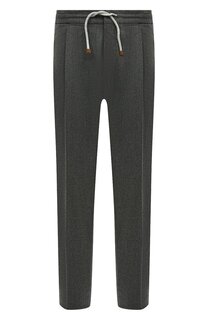 Шерстяные брюки Brunello Cucinelli