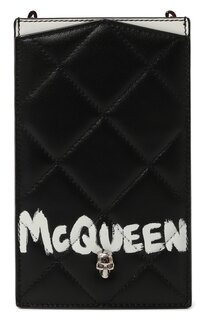 Кожаный чехол для телефона Alexander McQueen