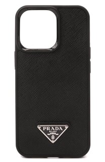 Кожаный чехол для iPhone 13 Pro Prada