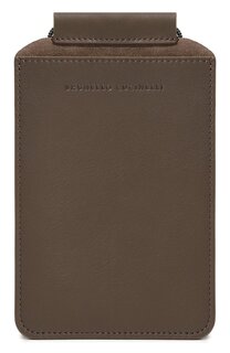 Кожаный чехол для iPhone Brunello Cucinelli