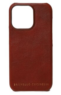 Кожаный чехол для iPhone 13 Pro Brunello Cucinelli