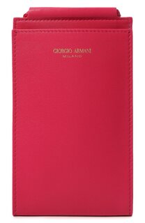 Кожаный чехол для iPhone Giorgio Armani