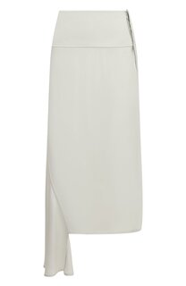 Юбка из вискозы и шелка Jil Sander