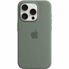 Чехол Apple для iPhone 15 Pro Silicone Case MagSafe зёленый