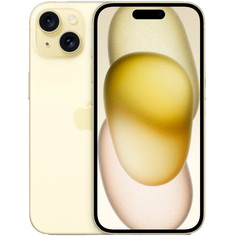 Apple iPhone 15 nano SIM+nano SIM 128GB, желтый