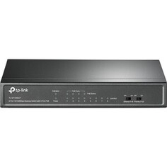 Коммутатор TP-Link TL-SF1008LP (8x100 Мбит/с, PoE: 4шт.х15.4Вт (макс. 41Вт)) (TL-SF1008LP)