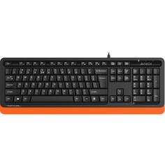 Клавиатура A4Tech Fstyler FKS10 черный/оранжевый USB (FKS10 ORANGE)