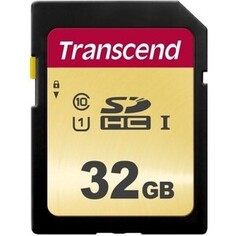 Карта памяти Transcend 32GB SDHC Class 10 UHS-I U1 V30 R95, W60MB/s (TS32GSDC500S)