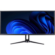 Монитор Hiper M34UPA 34 black (IPS, 3440?1440, 21:9, 178/178, 300cd/m2, 1000:1, 1ms, 144Hz, HAS, DP, HDMI, MM, USB) (M34-UPA-144)