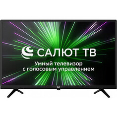 Телевизор BQ 32S12B (32, HD, SmartTV, Салют ТВ, WiFi) Черный