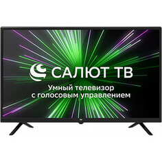 Телевизор BQ 32S09B (32, HD, SmartTV, Салют ТВ, WiFi, Bluetooth) Черный