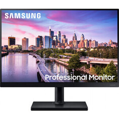 Монитор Samsung 24 F24T450GY черный IPS LED 16:10 DVI HDMI M/M матовая HAS Piv 250cd 178гр/178гр 1920x1200 DP FHD USB (RUS) (LF24T450GYUXEN)