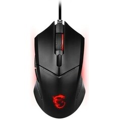 Мышь MSI Clutch GM08 черный оптическая (4200dpi) USB2.0 (6but) (S12-0401800-CLA)