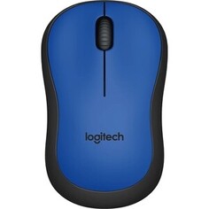 Мышь беспроводная Logitech M220 silent blue (USB, оптическая, 1000dpi) ( (910-004896)