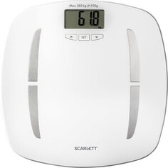 Весы напольные Scarlett SC-BS33ED80 белый