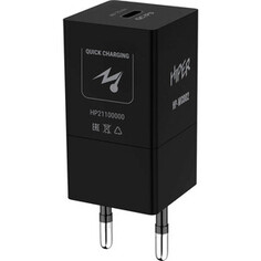 Сетевое зарядное устройство (СЗУ) Hiper HP-WC002 3A PD+QC универсальное черный