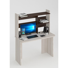 Стол компьютерный МЭРДЭС СКЛ-Прям120Р(без тумбы)+НКЛ-120 КВ