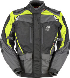 Куртка текстильная Furygan Apalaches мотоциклетная, черный/серый/неоновый