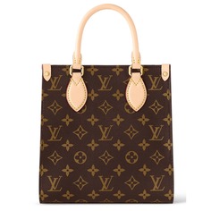 Сумка Louis Vuitton Sac Plat BB Monogram, коричневый