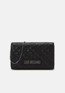 Сумка через плечо Love Moschino, черный