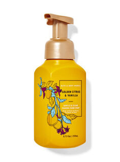 Нежное пенящееся мыло для рук Golden Citrus &amp; Vanilla, 8.75 fl oz / 259 mL, Bath and Body Works