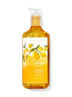 Очищающее гелевое мыло для рук Kitchen Lemon, 8 fl oz / 236 mL, Bath and Body Works