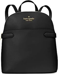 Средний рюкзак из сафьяновой кожи Kate Spade New York Staci Dome, черный