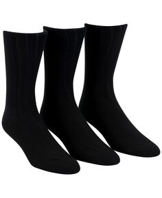 Комплект из 3 мужских носков в рубчик из мягкой ткани Calvin Klein