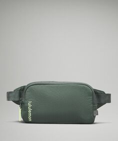 Мини-поясная сумка Lululemon, зеленый