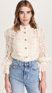 Блуза Zimmermann Lace, кремовый