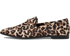 Лоферы Carrine Flat Steve Madden, леопардовый бархат