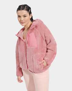 Толстовка Ruthie UGGfluff Zip Hoodie UGG, розовый