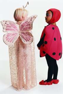 Блестящие крылья бабочки костюм Zara, розовый