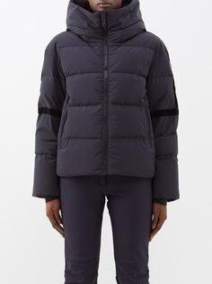 Утепленная лыжная куртка barsy с капюшоном Fusalp, черный