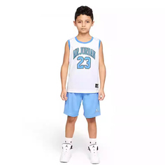 Спортивный костюм Nike Jordan Jumpman Air, белый/голубой