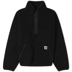 Куртка Carhartt Wip Elliot High Neck Fleece Liner, черный