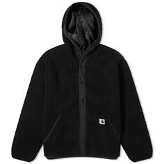 Куртка Carhartt Wip Elliot High Neck Fleece Liner, черный