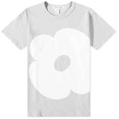 Футболка Comme des Garçons SHIRT Flower Bold Print Tee