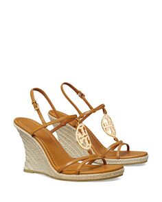 Женские босоножки на танкетке Capri Miller Espadrille Tory Burch