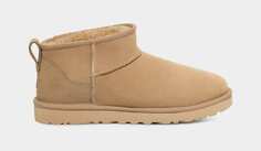 Классические ботинки Classic Ultra Mini UGG, бежевый