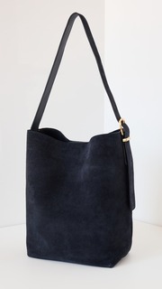 Сумка-тоут Madewell The Essential Bucket Tote in Suede