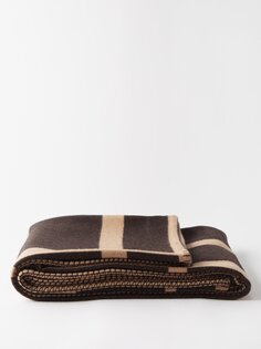 Одеяло из смесовой шерсти сшитое на одеяле R+D.LAB, коричневый
