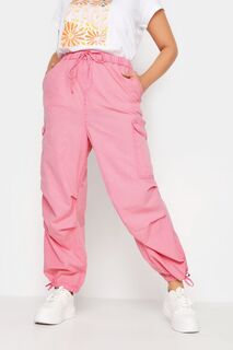 Ограниченные брюки-карго Yours, розовый