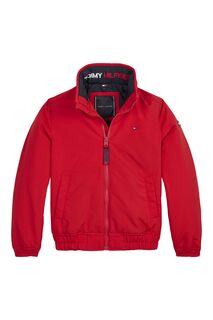 Красная легкая утепленная куртка Essential Tommy Hilfiger, красный