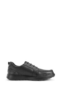 Черные кожаные школьные туфли Cadet со шнурком Start Rite, черный