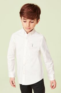 Оксфордская рубашка Next, белый