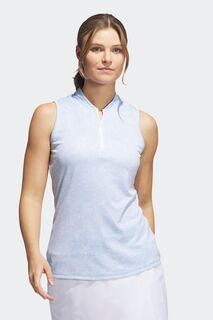 Рубашка-поло без рукавов adidas Golf Essentials Adidas Golf, синий