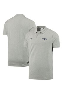 Рубашка-поло England с пике Nike, серый