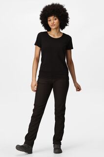 Черные женские брюки Geo II Softshell Regatta, черный
