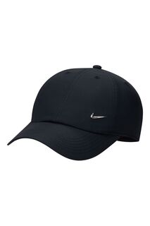Детская трикотажная кепка Dri-FIT Club с металлическим логотипом Swoosh Nike, черный